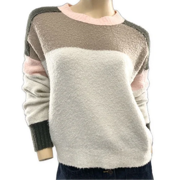 rag & bone- Multicolor Lilou Crew Neck Sweater- S - Picture 1 of 13